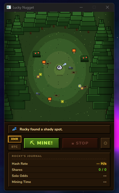 Lucky Nugget Miner