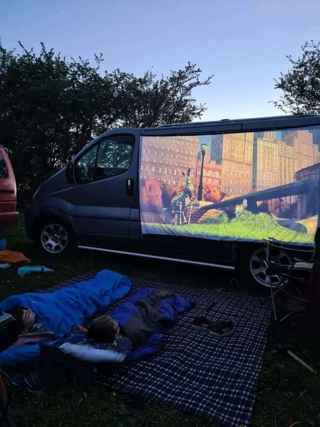 Van Outdoor Cinema
